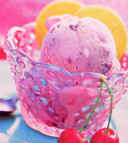 вишневое мороженое